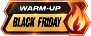 Black Friday 2026 Warm-up Logo